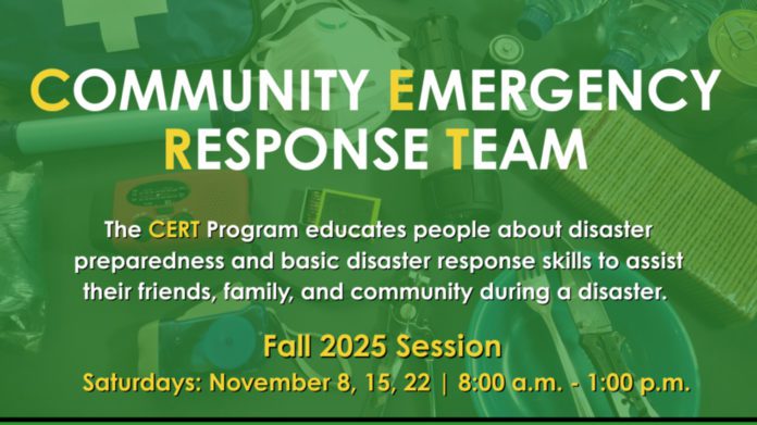 PHOTO: SPFD | The South Pasadenan | South Pasadena Fire Department Opens Registration for Fall 2025 CERT Program