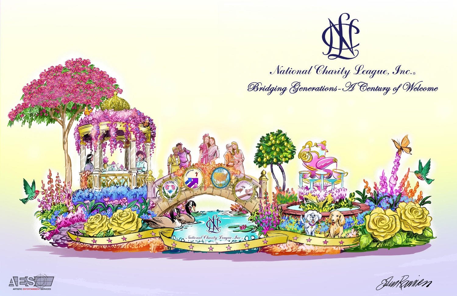 | The South Pasadenan | South Pasadena News GRAPHIC: Artistic Entertainment Services | The South Pasadenan | National Charity League, Inc. — “Bridging Generations – A Century of Welcome”