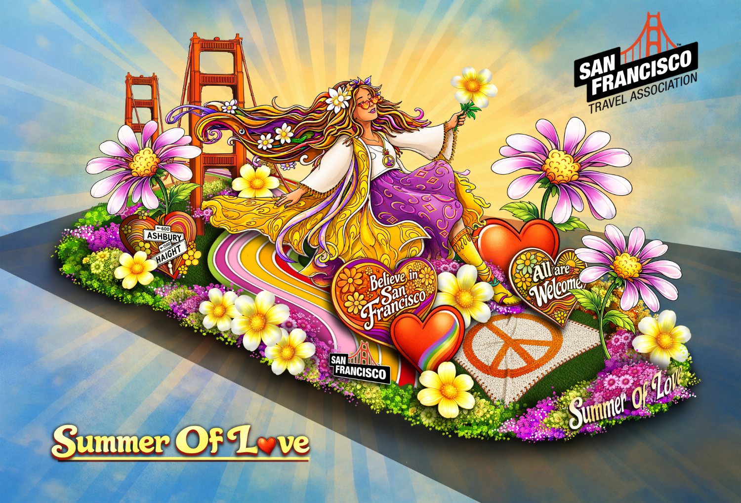 | The South Pasadenan | South Pasadena News GRAPHIC: Fiesta Productions Inc. | The South Pasadenan | San Franciso Travel Association — "Summer Of Love"