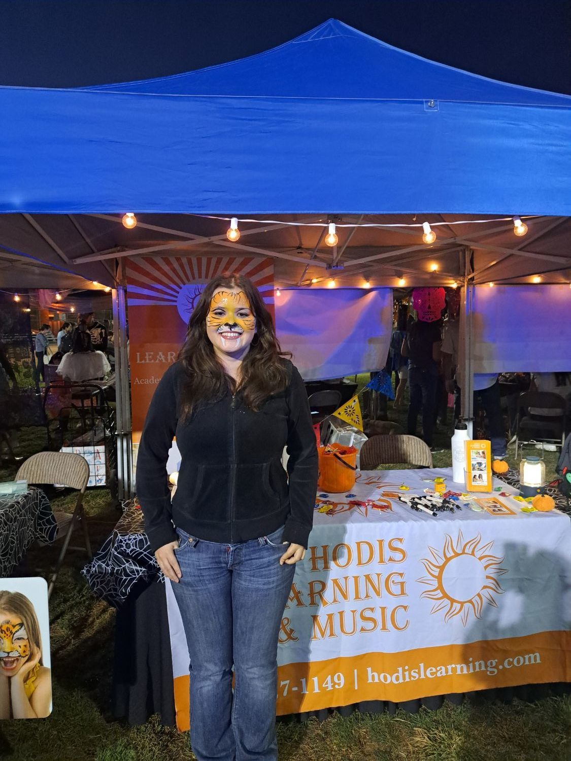 PHOTO:'Hodis Learning' staff tutors bring some popular creative magic to this year's 'Spooktacular' hosted by the City of South Pasadena at Orange Grove Park, Friday October 25, 2024. 