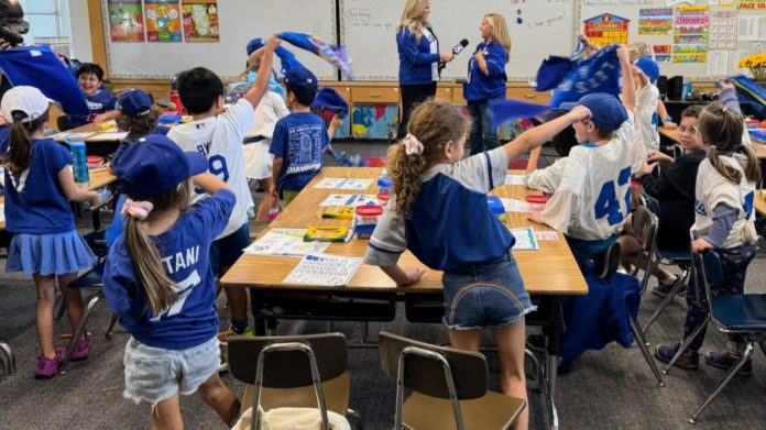 PHOTO: SPUSD | The South Pasadenan | Dodger Fever Spreads to Marengo Elementary