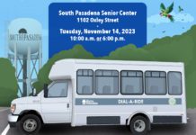 City Open House November 14th | New Dial-A-Ride Plans in The Works South Pasadena News Dial-a-ride planning open house November 14th senior center