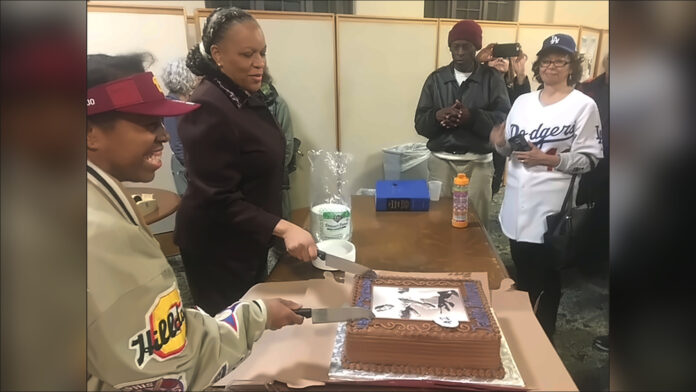 PHOTO: Steve Fjeldsted | The South Pasadenan | Jackie Robinson Cake-Cutting Ceremony