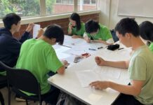 SPUSD Snapshot | SPHS Math Club Starts the Competition Year Strong PHOTO: Andrew McGough | The South Pasadenan | SPHS Math Club Starts the Competition Year Strong