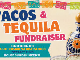 Graphic: Rotary Club South Pasadena | The South Pasadenan | Rotary Club of South Pasadena hosts Tacos & Tequila fundraiser at Lost Parrot Café