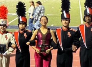 PHOTO: SPHS | The South Pasadenan | SPHS Marching Band and Color Guard Earn Second Place at Competition