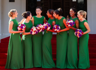 108th Rose Queen Crowned for 2027: Irene Maddox PHOTO: Pasadena Tournament of Roses | The South Pasadenan | Lucy Wendling, San Marino High School, Tessa Choi, La Cañada High School; Elizabeth Rweyemamu, Polytechnic School; Rose Queen Irene Maddox, Eagle Rock High School; Daniela Guzmán, Arcadia High School; Maria McDonald, Thurgood Marshall Secondary School; Evita Bridge, Mayfield Senior School.