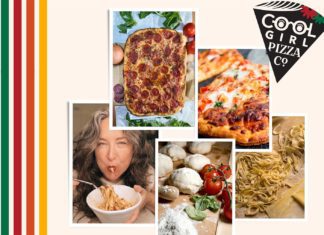 'cool girl pizza' South Pasadena | Make your own pizza, with the ease of these homemade pizza kits! We use the freshest seasonal ingredients, our own homemade dough and sauce, plus $5 from each pizza kit goes to the LA Food Bank. Delicious and purposeful!