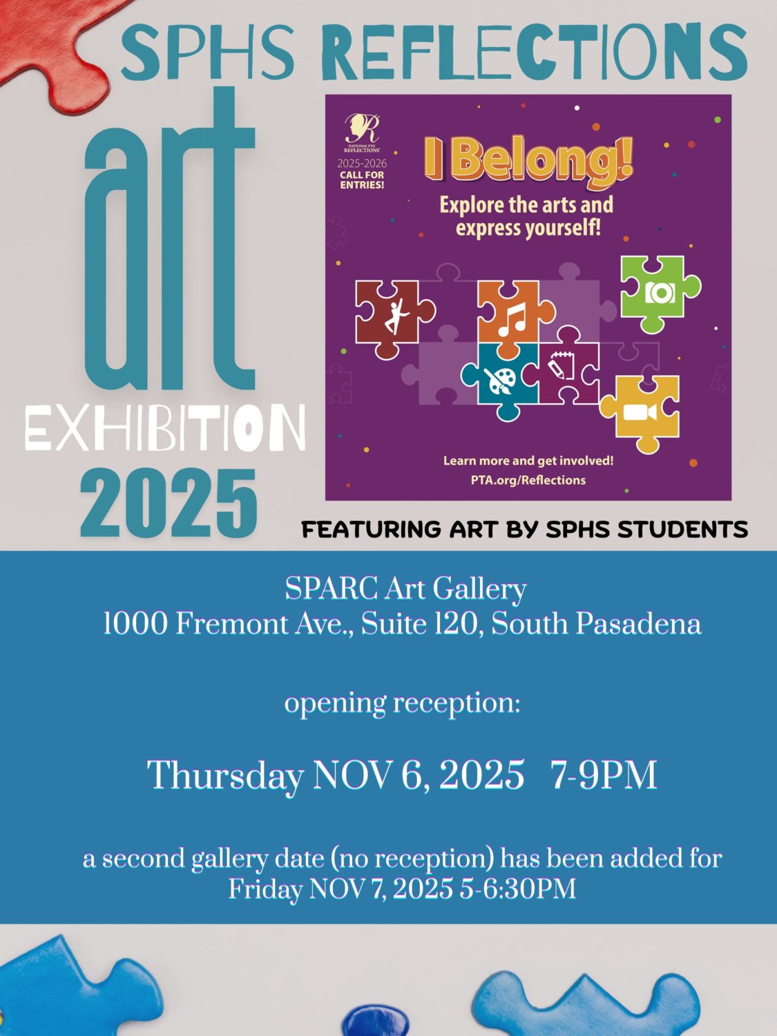 | The South Pasadenan | South Pasadena News PHOTO: SPARC | The South Pasadenan | PTA Reflections Art Contest Exhibition