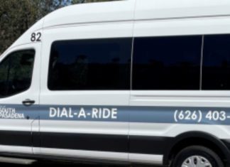 PHOTO: City of South Pasadena | The South Pasadenan | ree Transportation Service for South Pasadena Seniors and Residents with Disabilities