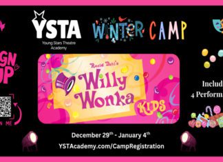 PHOTO: YSTA | The South Pasadenan | YSTA Announces Winter Camp Production of Willy Wonka Kids! A Sweet Treat