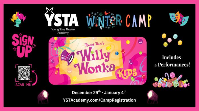 PHOTO: YSTA | The South Pasadenan | YSTA Announces Winter Camp Production of Willy Wonka Kids! A Sweet Treat