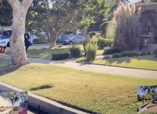 Man Throws Large Rock at South Pasadena Police Car | Dash-cam Captures The Incident