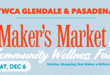 PHOTO: YWCA | The South Pasadenan | Holiday Maker’s Market and Wellness Fair