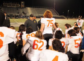 PHOTO: James Jontz | The South Pasadenan | After a long season, in which his team finished 10-3 overall, won the Rio Hondo League championship outright for the first time since 1977 and went three games into the CIF-Southern Section playoffs, Tigers’ football coach Jeff Chi headed out of town for a few days and reflected on another successful season, talking about how proud he was in the end.