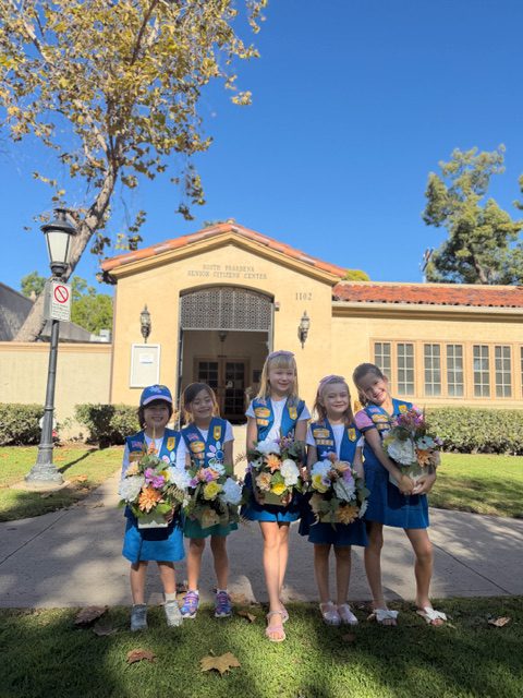 | The South Pasadenan | South Pasadena News PHOTO: Kelly Kepner | The South Pasadenan | South Pasadena Daisy Troop 4266 Brightens Senior Center