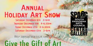PHOTO: SPARC | The South Pasadenan | Give the Gift of Art: SPARC Centre Gallery Holiday Art Sale | December 6–13