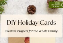 PHOTO: Hodis Learning & Music | The South Pasadenan | Crafting Holiday Joy: Festive DIY Card Ideas for the Whole Family