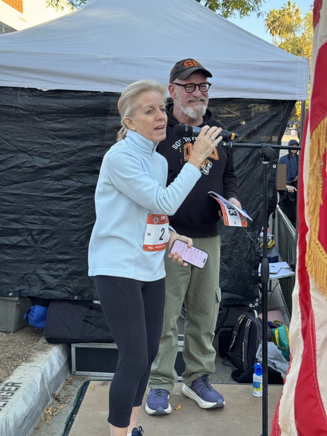 | The South Pasadenan | South Pasadena News PHOTOS by SPHS Booster Club | Mayor Braun (LFT) | The South Pasadenan | The 2025 Tiger Run