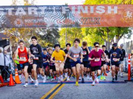 PHOTOS by SPHS Booster Club | TIGER RUN 2025 | The South Pasadenan | The Tiger Run, a huge event now in its 28th consecutive year, continues to fund South Pasadena High sports teams, clubs and activities on campus.