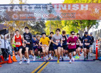 PHOTOS by SPHS Booster Club | TIGER RUN 2025 | The South Pasadenan | The Tiger Run, a huge event now in its 28th consecutive year, continues to fund South Pasadena High sports teams, clubs and activities on campus.