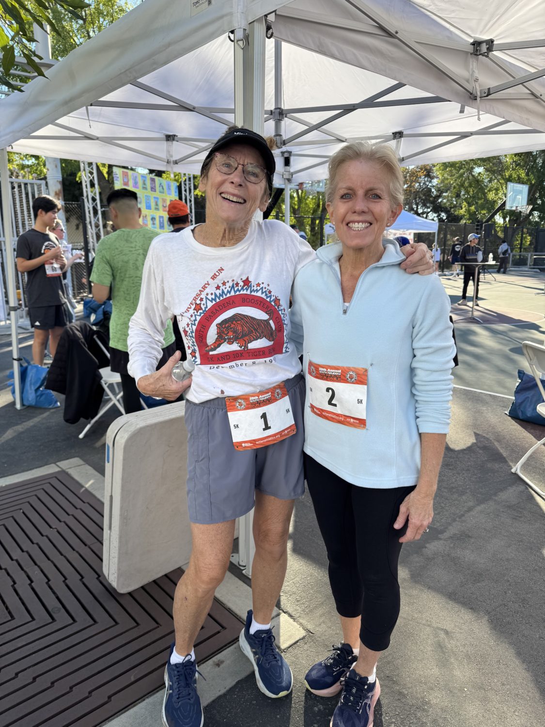 | The South Pasadenan | South Pasadena News PHOTOS by SPHS Booster Club | The South Pasadenan | Mayor Janet Braun & Therese Molina The 2025 Tiger Run