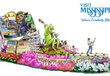 Photos by Pasadena Tournament of Roses | The South Pasadenan | Visit Mississippi Float