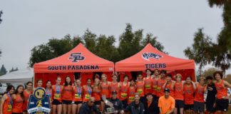 PHOTO: Provided by SPHS | South Pasadena High’s girls’ cross country team won the CIF-Southern Section Division 3 state title in Fresno this year, helped significantly by Abigale Errington’s first place finish. On a roll, the school won seven key CIF awards over a two week span, marking a monumental achievement.