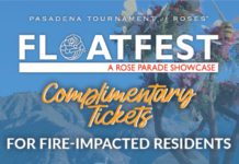 PHOTO: Pasadena Tournament of Roses | The South Pasadenan | Tournament of Roses Offers Complimentary Tickets to Eaton and Palisades Fire Victims