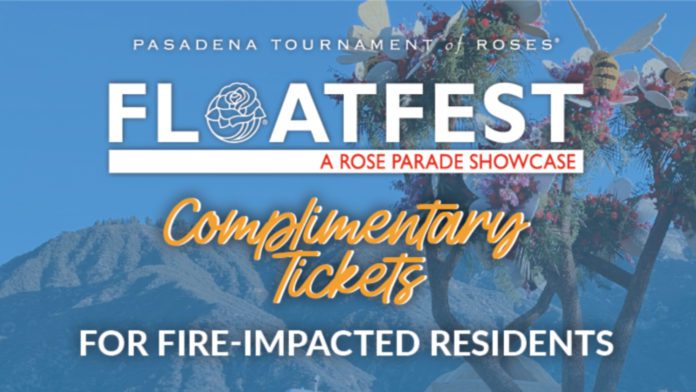 PHOTO: Pasadena Tournament of Roses | The South Pasadenan | Tournament of Roses Offers Complimentary Tickets to Eaton and Palisades Fire Victims