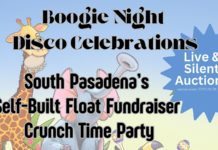 South Pasadena Rose Parade Float Crunch Time Party 2023