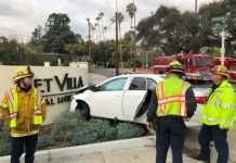 Car Accident at Intersection of Huntington & Garfield