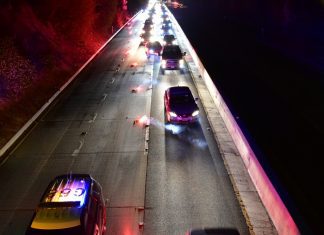 Mudslide on the 110 Highway Wednesday Night | South Pasadena