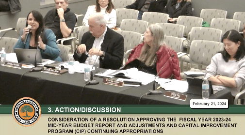 | The South Pasadenan | South Pasadena News SCREENCAP: South Pasadena City Council Live Feed | Finance Commission February 21st Special Joint Meeting addressing the City Manager's Mid-Year report