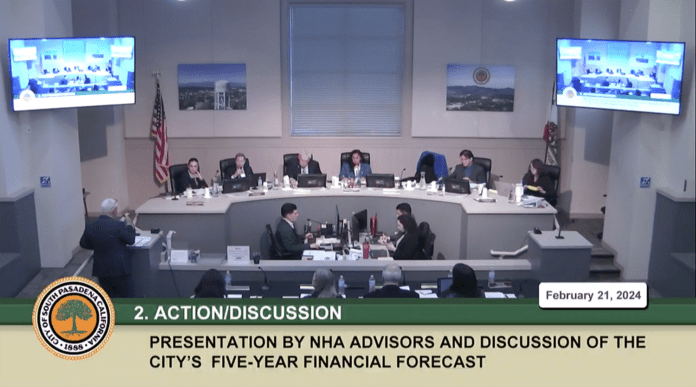 Finance Ad Hoc Committee : South Pasadena City Council Live Feed | City Council at the Feb. 21st Special Joint Meeting receiving the latest finance report.