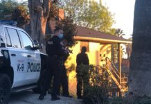 South Pasadena Police foot chase
