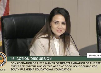 City Manager Arminé Chaparyan informs the city council that there will be an exploration and assessment of all city services and venue fees coming up.