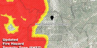 South Pasadena Fire Map Graphic: CalFire Updates:Fire Hazard Severity Zone (FHSZ) Wildfire Hazard Maps – What South Pasadena Residents Need to Know