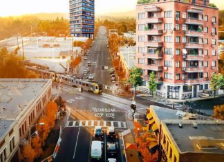 South Pasadena Possible Rendering: Mission Street with 8 and 10 story buildings. Can the water, schools, and traffic handle this kind of development?