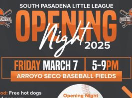 Little League 2025 Opening Night Flyer.