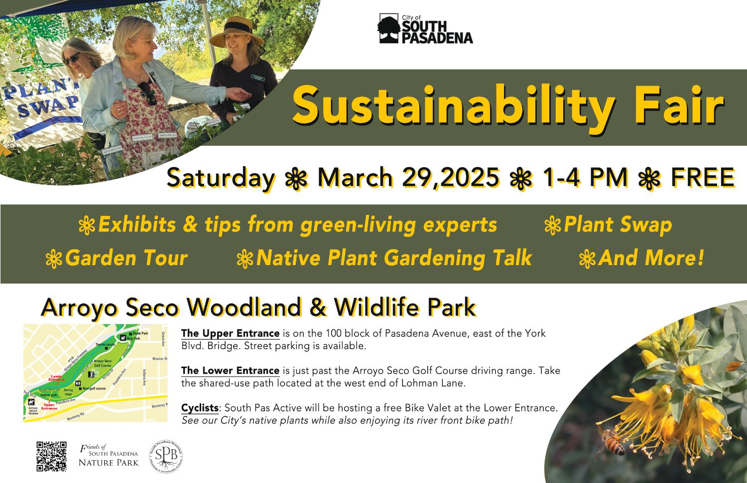| The South Pasadenan | South Pasadena News PHOTO: South Pasadena Sustainability Fair 2025 | South Pasadena News | City of South Pasadena in partnership with Friends of South Pasadena Nature Park, and South Pasadena Beautiful (SPB)