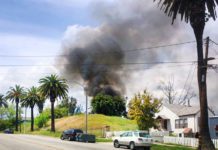 LOCAL COVERAGE: Fire on Monterey Road | Multiple Fire Departments Respond