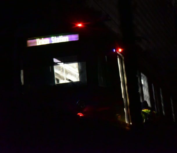 | The South Pasadenan | South Pasadena News PHOTO: Steven Lawrence | The South Pasadenan News | Person hit by Metro Gold Line Train Sunday April 2, 2023