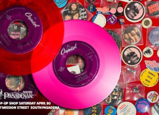 POP-UP SHOP on Mission: OPEN NOW During the ‘626 Golden Streets’ Event A Plethora of Music Collectibles & Memorabilia Offered at the “Open Book”