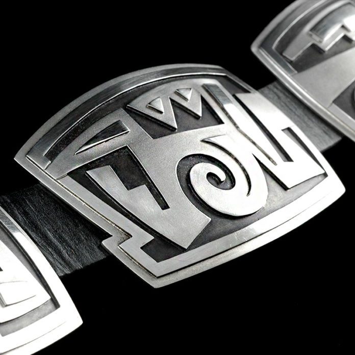 PHOTO: Steven Lawrence | The South Pasadean | Solid Silver concha belt is one of three designed by renowned Pueblo sculptor/ceramicist Tammy Garcia.