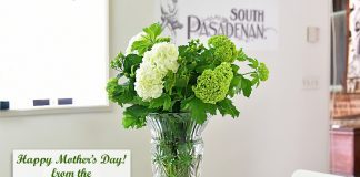 Mother's day this year. South Pasadena moms are special.