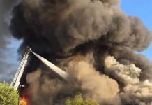 Massive Fire: South Pasadena Fire Department Sends Support Crew
