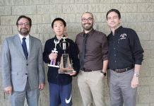 Math Student of the Year Ricky Luo