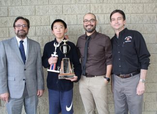 Math Student of the Year Ricky Luo