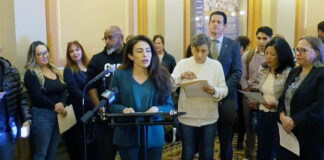 PHOTO: Every Fire Survivor's Network (EFSN) | "A huge, heartfelt thanks to Senator Sasha Renée Pérez and Senator Ben Allen, who authored every one of these bills and fought for every single vote."